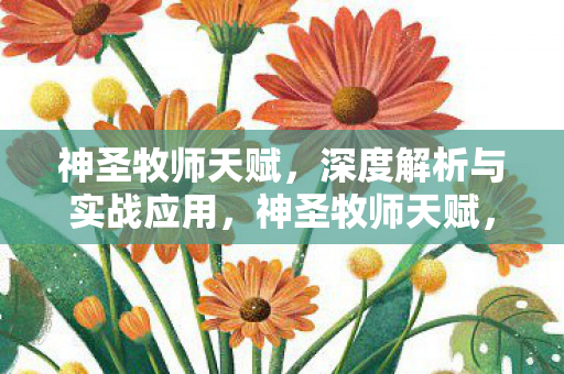 神圣牧师天赋,深度解析与实战应用,神圣牧师天赋,深度解析与实战应用 神圣牧师天赋,深度解析与实战应用,神圣牧师天赋,深度解析与实战应用
