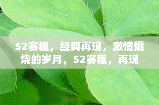 S2赛程,经典再现,激情燃烧的岁月,S2赛程,再现经典,燃烧激情岁月 S2赛程,经典再现,激情燃烧的岁月,S2赛程,再现经典,燃烧激情岁月