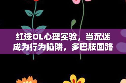 红途OL心理实验,当沉迷成为行为陷阱,多巴胺回路下的细思极恐 红途OL心理实验,当沉迷成为行为陷阱,多巴胺回路下的细思极恐