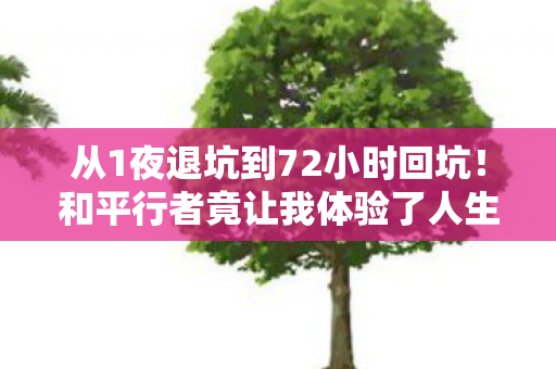 从1夜退坑到72小时回坑!和平行者竟让我体验了人生过山车? 从1夜退坑到72小时回坑!和平行者竟让我体验了人生过山车?