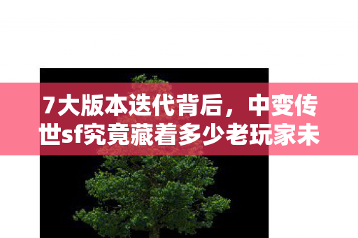 7大版本迭代背后,中变传世sf究竟藏着多少老玩家未解之谜? 7大版本迭代背后,中变传世sf究竟藏着多少老玩家未解之谜?