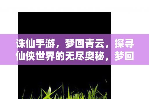 诛仙手游，梦回青云，探寻仙侠世界的无尽奥秘，梦回青云，诛仙手游带你探寻仙侠世界的奥秘