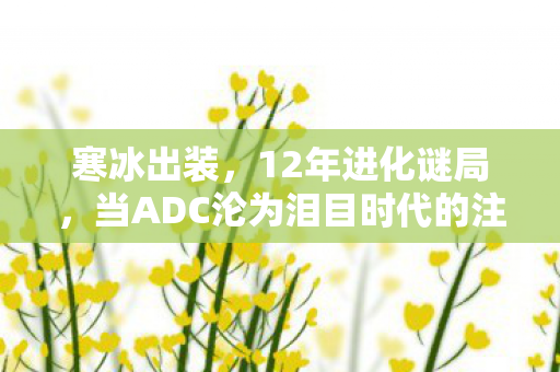 寒冰出装,12年进化谜局,当ADC沦为泪目时代的注脚 寒冰出装,12年进化谜局,当ADC沦为泪目时代的注脚