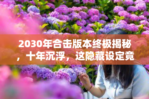 2030年合击版本终极揭秘,十年沉浮,这隐藏设定竟让百万玩家集体破防! 2030年合击版本终极揭秘,十年沉浮,这隐藏设定竟让百万玩家集体破防!