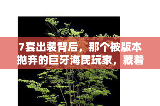 7套出装背后,那个被版本抛弃的巨牙海民玩家,藏着多少心酸? 7套出装背后,那个被版本抛弃的巨牙海民玩家,藏着多少心酸?