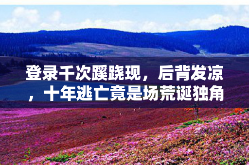十年逃亡竟是场荒诞独角戏图片