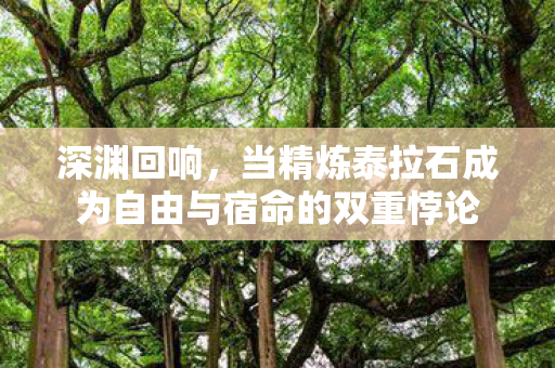 深渊回响，当精炼泰拉石成为自由与宿命的双重悖论