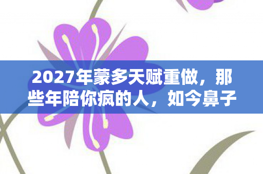 2027年蒙多天赋重做,那些年陪你疯的人,如今鼻子一酸只剩回忆 2027年蒙多天赋重做,那些年陪你疯的人,如今鼻子一酸只剩回忆