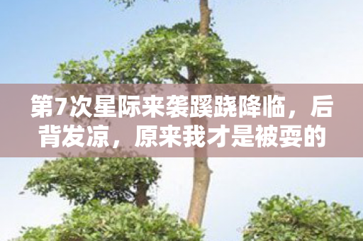 第7次星际来袭蹊跷降临,后背发凉,原来我才是被耍的猴! 第7次星际来袭蹊跷降临,后背发凉,原来我才是被耍的猴!