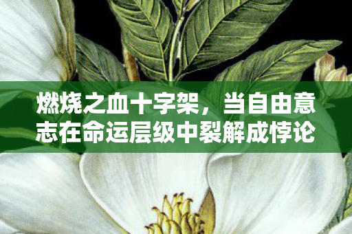 燃烧之血十字架,当自由意志在命运层级中裂解成悖论的震颤 燃烧之血十字架,当自由意志在命运层级中裂解成悖论的震颤