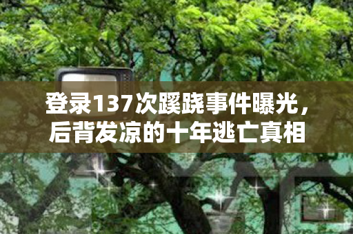 登录137次蹊跷事件曝光图片