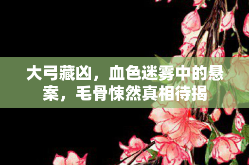 大弓藏凶，血色迷雾中的悬案，毛骨悚然真相待揭