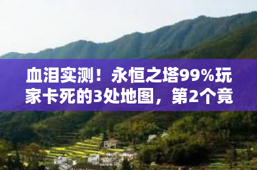 血泪实测!永恒之塔99%玩家卡死的3处地图,第2个竟藏着2027年最狠的泪点 血泪实测!永恒之塔99%玩家卡死的3处地图,第2个竟藏着2027年最狠的泪点