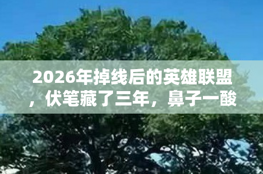 2026年掉线后的英雄联盟,伏笔藏了三年,鼻子一酸才懂 2026年掉线后的英雄联盟,伏笔藏了三年,鼻子一酸才懂