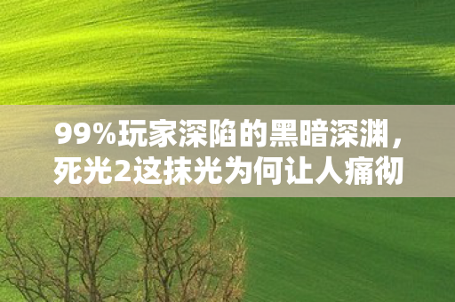 99%玩家深陷的黑暗深渊,死光2这抹光为何让人痛彻心扉? 99%玩家深陷的黑暗深渊,死光2这抹光为何让人痛彻心扉?