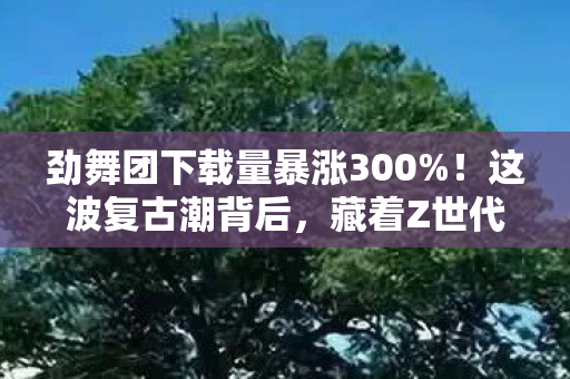 劲舞团下载量暴涨300%!这波复古潮背后,藏着Z世代未被满足的社交刚需 劲舞团下载量暴涨300%!这波复古潮背后,藏着Z世代未被满足的社交刚需