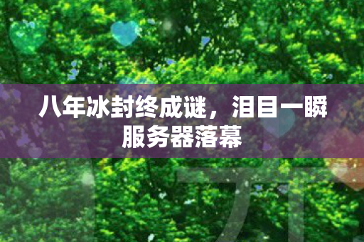 八年冰封终成谜,泪目一瞬服务器落幕 八年冰封终成谜,泪目一瞬服务器落幕