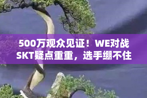 500万观众见证!WE对战SKT疑点重重,选手绷不住真相竟是…… 500万观众见证!WE对战SKT疑点重重,选手绷不住真相竟是……