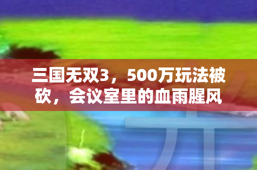 三国无双3,500万玩法被砍,会议室里的血雨腥风 三国无双3,500万玩法被砍,会议室里的血雨腥风