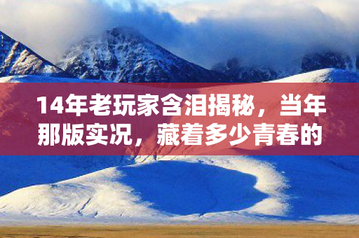 14年老玩家含泪揭秘,当年那版实况,藏着多少青春的致命破绽? 14年老玩家含泪揭秘,当年那版实况,藏着多少青春的致命破绽?