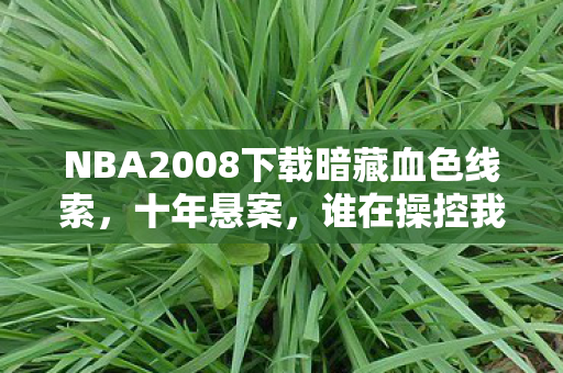 NBA2008下载暗藏血色线索，十年悬案，谁在操控我的逃亡？