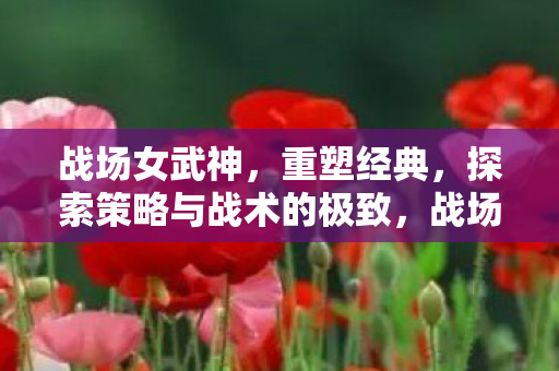 战场女武神，重塑经典，探索策略与战术的极致，战场女武神，重塑经典，探索策略与战术的极致