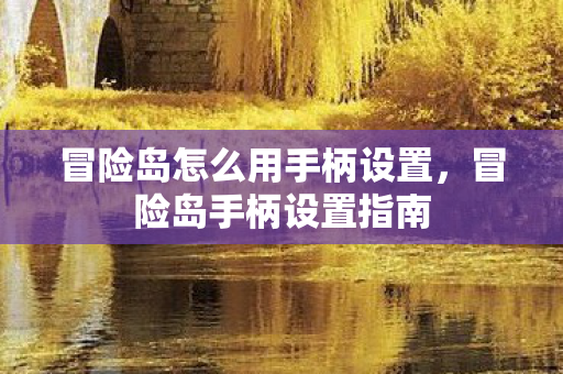 冒险岛怎么用手柄设置,冒险岛手柄设置指南 冒险岛怎么用手柄设置,冒险岛手柄设置指南