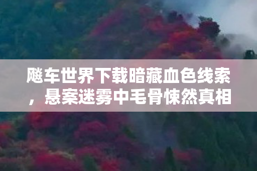 飚车世界下载暗藏血色线索，悬案迷雾中毛骨悚然真相待解