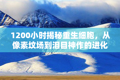 1200小时揭秘重生细胞,从像素坟场到泪目神作的进化谜题 1200小时揭秘重生细胞,从像素坟场到泪目神作的进化谜题