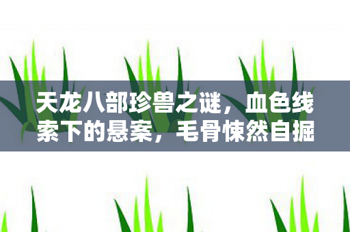 天龙八部珍兽之谜,血色线索下的悬案,毛骨悚然自掘坟墓 天龙八部珍兽之谜,血色线索下的悬案,毛骨悚然自掘坟墓