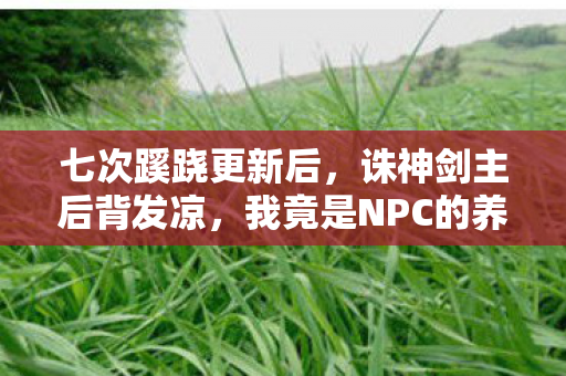 七次蹊跷更新后,诛神剑主后背发凉,我竟是NPC的养成皿? 七次蹊跷更新后,诛神剑主后背发凉,我竟是NPC的养成皿?