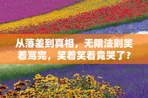 从落差到真相,无限法则笑着骂完,笑着笑着竟哭了? 从落差到真相,无限法则笑着骂完,笑着笑着竟哭了?