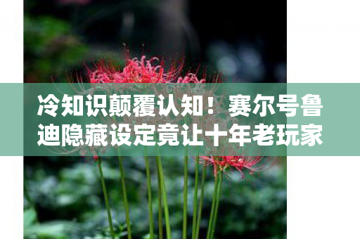 冷知识颠覆认知！赛尔号鲁迪隐藏设定竟让十年老玩家目瞪口呆