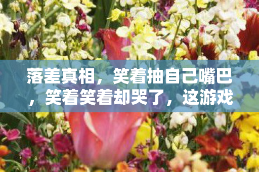 落差真相,笑着抽自己嘴巴,笑着笑着却哭了,这游戏坑太深! 落差真相,笑着抽自己嘴巴,笑着笑着却哭了,这游戏坑太深!