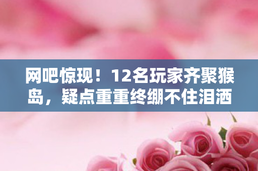 网吧惊现！12名玩家齐聚猴岛，疑点重重终绷不住泪洒当场