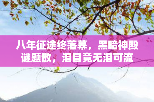 八年征途终落幕图片