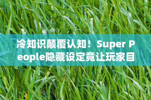 Super People隐藏设定竟让玩家目瞪口呆图片