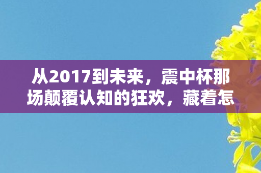 从2017到未来,震中杯那场颠覆认知的狂欢,藏着怎样的惊天秘密? 从2017到未来,震中杯那场颠覆认知的狂欢,藏着怎样的惊天秘密?
