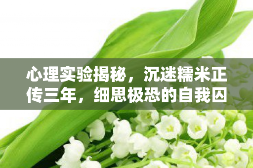 细思极恐的自我囚禁图片