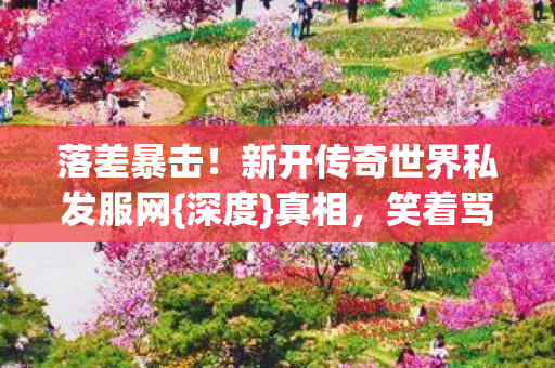 落差暴击！新开传奇世界私发服网{深度}真相，笑着骂完哭着玩