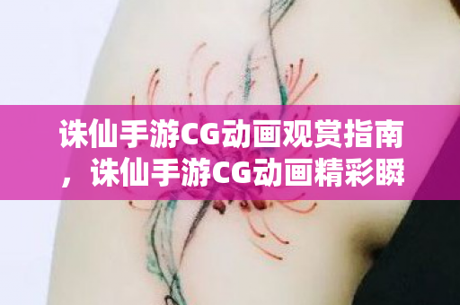 诛仙手游CG动画观赏指南,诛仙手游CG动画精彩瞬间全解析 诛仙手游CG动画观赏指南,诛仙手游CG动画精彩瞬间全解析