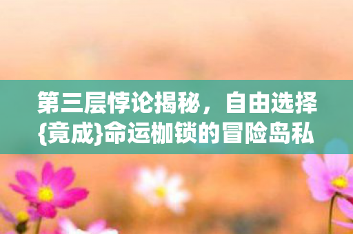 命运枷锁的冒险岛私服真相图片