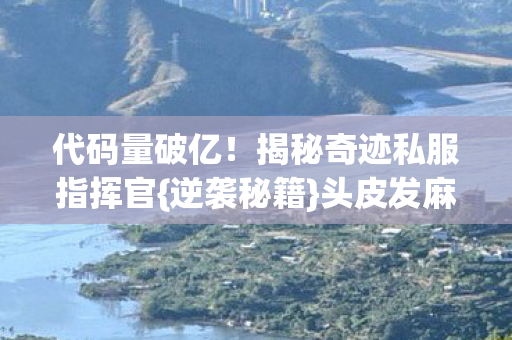 揭秘奇迹私服指挥官图片