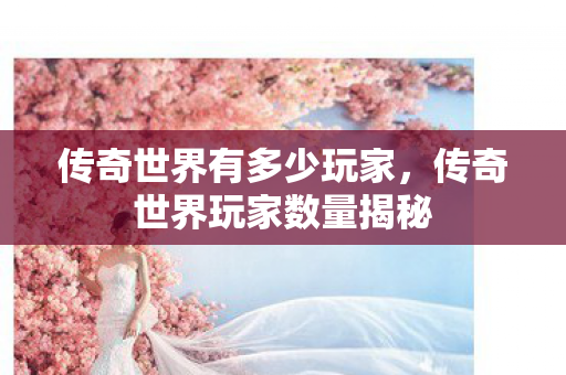 传奇世界有多少玩家,传奇世界玩家数量揭秘 传奇世界有多少玩家,传奇世界玩家数量揭秘