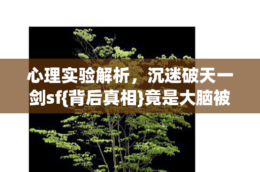 沉迷破天一剑sf图片