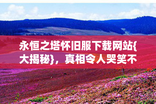 永恒之塔怀旧服下载网站图片