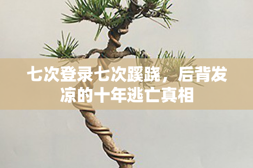 后背发凉的十年逃亡真相图片