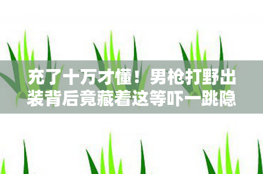 充了十万才懂!男枪打野出装背后竟藏着这等吓一跳隐情! 充了十万才懂!男枪打野出装背后竟藏着这等吓一跳隐情!
