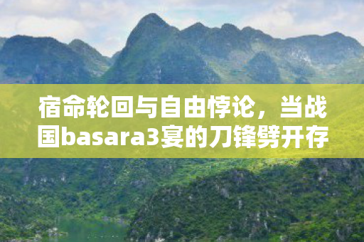 当战国basara3宴的刀锋劈开存在主义迷雾图片