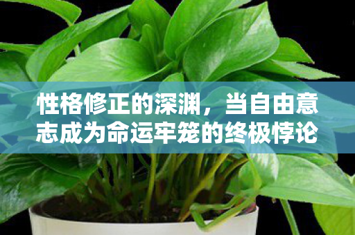 当自由意志成为命运牢笼的终极悖论图片
